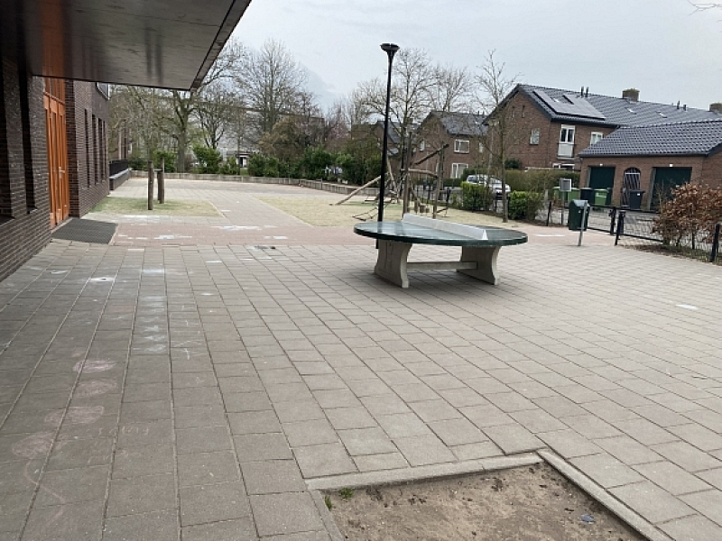 Het groene schoolplein