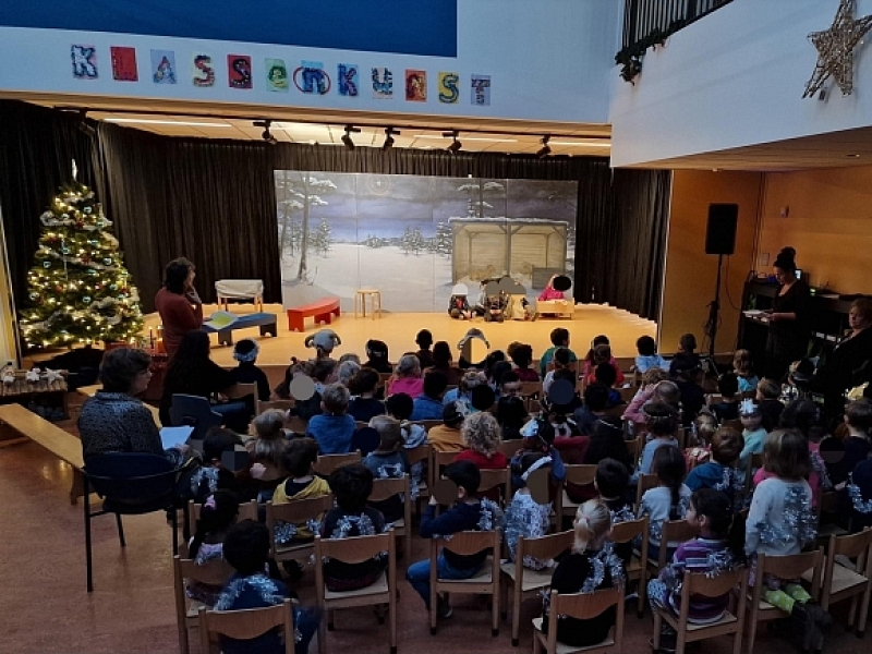 Kerstfeest in de groepen